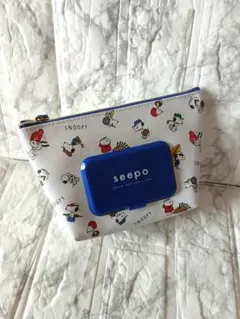 seepo スヌーピーポーチ 多機能
