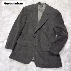 良品✨アクアスキュータム テーラードジャケット 厚手 ウール100%