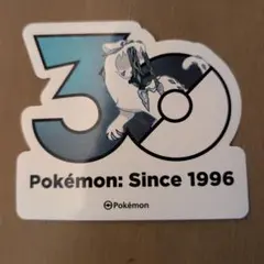 韓国 ポケモン 30周年 ロゴステッカー パオジアン