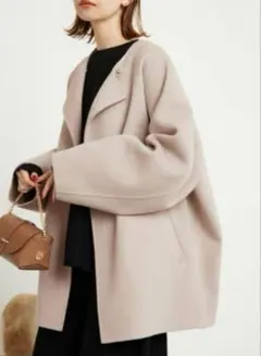 2025年最新】hamiltonダブルフェイスウールショートコートの人気