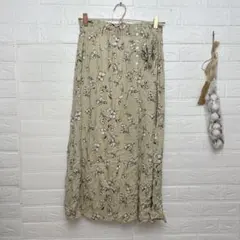 ONIGIRI 花柄ロングスカートのサムネイル