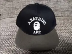a bathing ape x mastermind キャップ - メルカリ