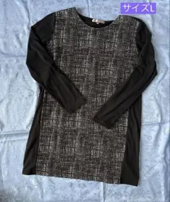 チュニック 長袖 綿