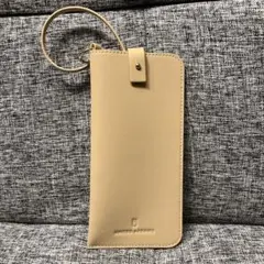 Zoff UNITTED ARROWS メガネケース ベージュ