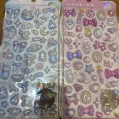 ボンボンドロップシール オーロラ 2点