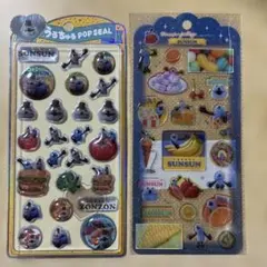 【正規品】パペットスンスン うるちゅるポップシール ドロップジェリーシールセット