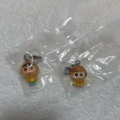 クレヨンしんちゃん めじるしアクセサリー しんちゃん ひまわり 2種セット