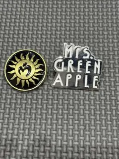 Mrs. GREEN APPLE ピンバッジセット