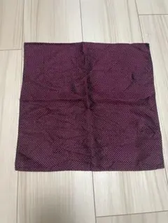 シルク100% ワインレッド ポケットチーフ