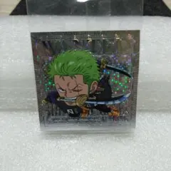 ワンピース　大海賊シールウエハースLOG.13 　シール　ゾロ　パラレル