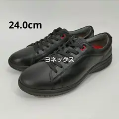ヨネックス SHW107 ブラック 24.0cm スニーカー ウォーキング