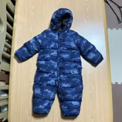 baby GAP 迷彩フード付きジャンプスーツ 6-12ヶ月　ダウン