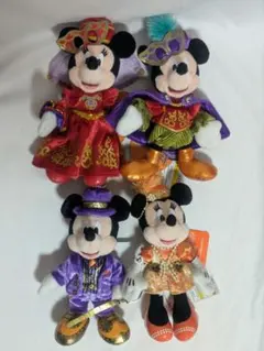 ディズニー　ハロウィン　ぬいぐるみバッジ　ミッキー　ミニー　2013　2014