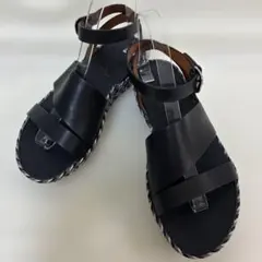 FitFlop ストラップサンダル ブラック　厚底　レザーアンクル　ベルト　38のサムネイル