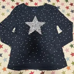 【GAPkids】130♡星柄♡スパンコール♡長袖トップス