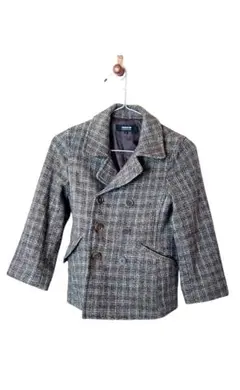 COMME CA ISM チェック柄ジャケット