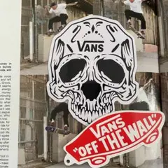 VANSバンズUS限定shoeタグステッカーおまけ付き２枚セットのサムネイル