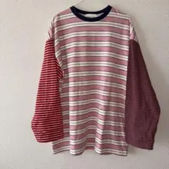 ローズバッド　CREOLME マルチボーダー 長袖 ロンT カットソー