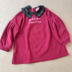 女の子　110cm　トレーナー　裏起毛