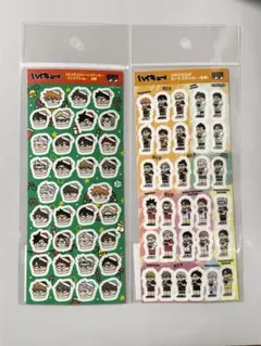 ハイキュー!! ジロリだらけシートステッカー 全身 クリスマス お顔