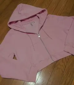 H＆M クロップド ジップパーカー ピンク GU好きな方も