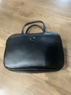 LOWRYS FARM ブラック ハンドバッグ