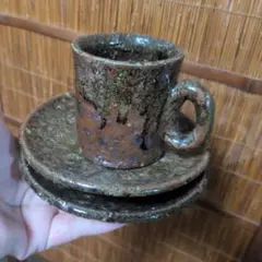 陶器 カップ＆ソーサー 焼き物
