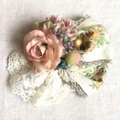 PINK HOUSE ピンクハウス 布花 コサージュ チェック柄 - メルカリ