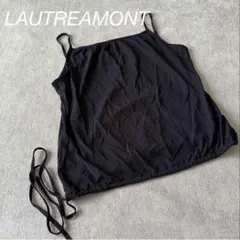 LAUTREAMONT キャミソール ブラック サイズ1