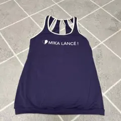 MIKA LANCÉ 紫 タンクトップ