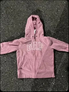 ジップパーカー ピンク