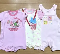 ホットビスケッツ ロンパース 70cm