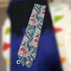 canalgrande 花柄 ネクタイ 剣先9cm