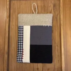 ハンドメイド⭐︎鍋敷き　ポットマット　パッチワーク　刺し子