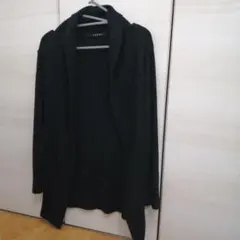 INGNI 黒 ブラック カーディガン ガウン