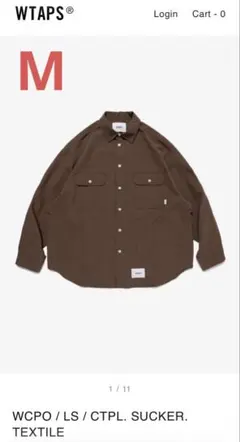 WTAPS WCPO / LS / Ctpl. Sucker. Textile - メルカリ