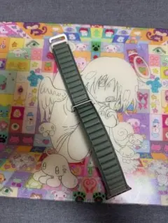 未使用近美品apple watch アルパインループ　サイズm 49 グリーン