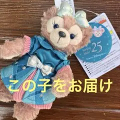 ディズニーシー 25周年　ぬいぐるみバッジ　ぬいば　シェリーメイ　ダッフィー