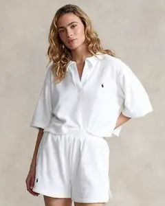 RALPH LAUREN Terry Shirt & short セットアップ