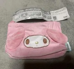 ふわふわフェイス台形ポーチ マイメロ