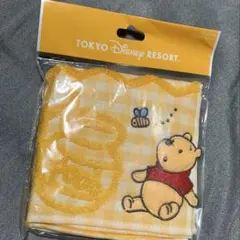 東京ディズニーリゾート　プーさん　ハンカチ　ミニタオル