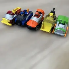 パウパト　ミニカーセット 5台