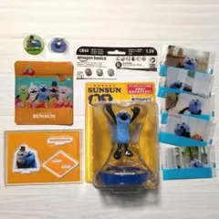 おしゃべりフィギュアA賞3他 パペットスンスン セブンイレブンhappyくじ