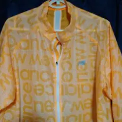 New Balance オレンジ ジップアップジャケット　サイズ7