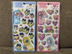 正規品 たまごっち 平成はっぴーフォン ステッカー まめっち ふらわっち