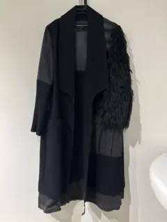 undercover 異素材ミックスロングコート　サイズ1