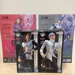 一番くじ ジョジョの奇妙な冒険 G賞L賞ギアッチョ E賞イルーゾォ L賞ドッピオ