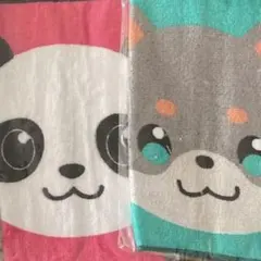 【非売品】アニマルハンカチ2点