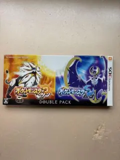 【美品】ポケモン サン ムーン ダブルパック Nintendo 3DS