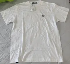 BUDDiiS × A'GEM/9 ホワイト Tシャツ